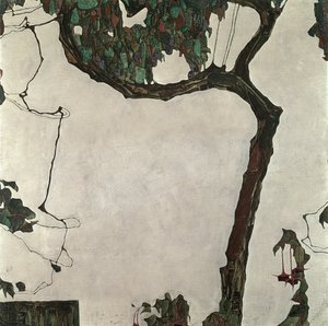 Őszi fa, 1909 alkotó: Egon Schiele