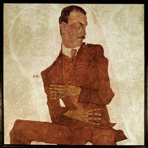Bildnis Arthur Roessler ... (festmény, vászon) alkotó: Egon Schiele