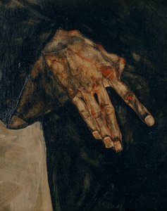 Die Eremiten (olaj, vászon) alkotó: Egon Schiele