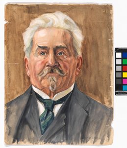 E. Mayer: Leopold Czihaczek portréja alkotó: Egon Schiele