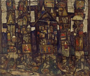 Erdei ima, 1915. alkotó: Egon Schiele