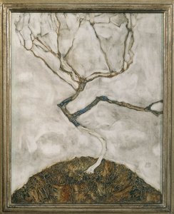 Kis fa késő ősszel ... alkotó: Egon Schiele