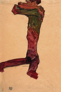 Férfi akt, 1910.