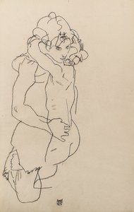 Anya és gyermek alkotó: Egon Schiele