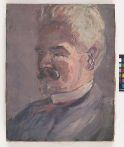 Leopold Czihaczek portréja alkotó: Egon Schiele