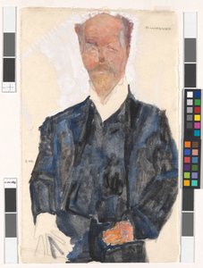 Otto Wagner portréja alkotó: Egon Schiele