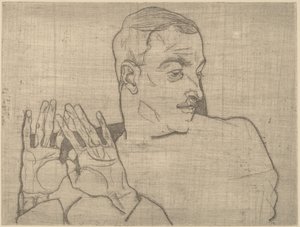 Arthur Roessler portréja alkotó: Egon Schiele
