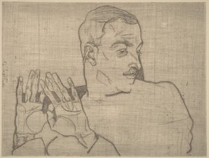 Arthur Roessler portréja alkotó: Egon Schiele