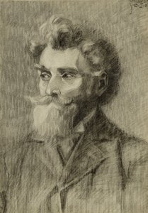 Férfi portréja; Manerportré, 1907 alkotó: Egon Schiele
