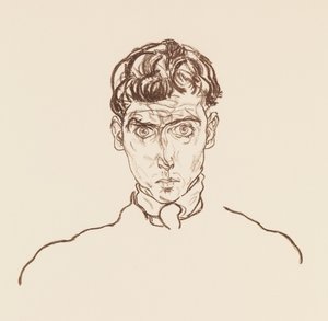 Gutersloh Párizs portréja, 1918. alkotó: Egon Schiele