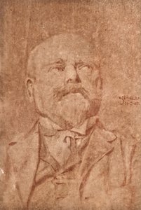 Férfi portré, 1907 alkotó: Egon Schiele