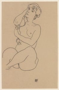 Fekvő akt, 1917
