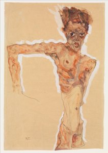 Önarckép, 1911 alkotó: Egon Schiele