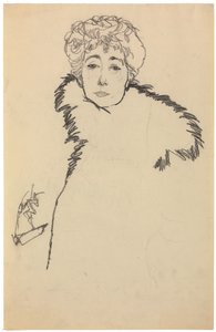 Serena Lederer, 1917 alkotó: Egon Schiele