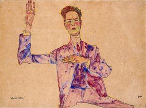 Willy Lidl, 1910 alkotó: Egon Schiele