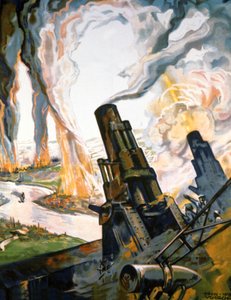 Propaganda plakát az első világháborúból alkotó: Egon Tschirch