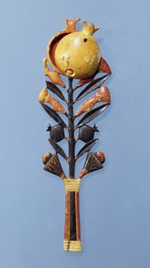 Kenőcskanál (festett elefántcsont) alkotó: Egyptian