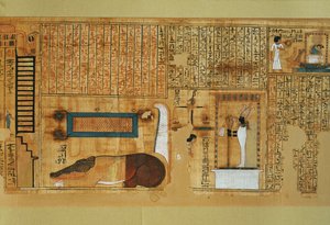 Nebqed írnok halottas könyve, Nebqed uralkodása ... alkotó: Egyptian 18th Dynasty
