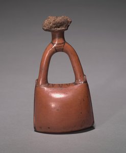 Bőrtáska formájú lombik, Új Királyság, ie 1415-1381 körül alkotó: Egyptian 18th Dynasty
