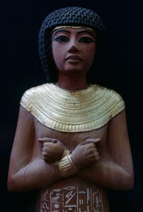 Temetkezési szobor (Ushabti) alkotó: Egyptian 18th Dynasty