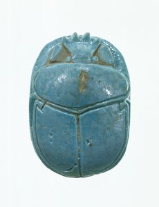 III. Amenhotep és Tiye királynő házassága, Új Királyság (mázas fajansz)