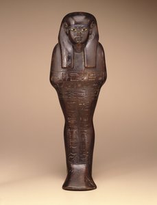 Maya Shawabti, Új Királyság, ie 1390-1353 (fa, festék és üveg)