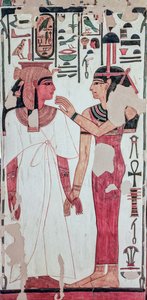 Nefertari sírja. (falfestés) alkotó: Egyptian 19th Dynasty