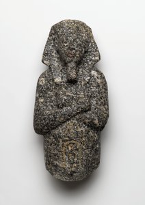 IV. Amenophis (Akhenaten) (Kr.e. 1364-1347) usabti alakja El Amarnából, Új Királyságból (gránit)
