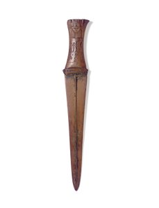 Tőr, Új Királyság, ie 1156-51 körül (fa és bronz) alkotó: Egyptian 20th Dynasty