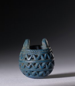 Modelkosár mint amulett, ie 1069-945 körül alkotó: Egyptian 21st Dynasty