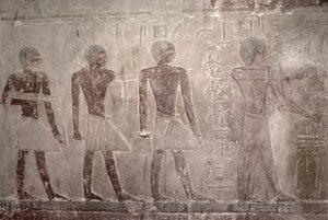 Kézművesek a Ti Mastaba-kápolna déli faláról, Óbirodalom (falfestmény)