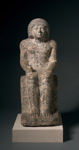 Nykara ülő szobra, ie 2408-2377 alkotó: Egyptian 5th Dynasty