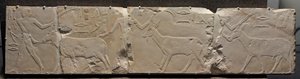 A sivatagi állatokat hozó férfiak megkönnyebbülése, Kr.e. 2311-2281 alkotó: Egyptian 6th Dynasty