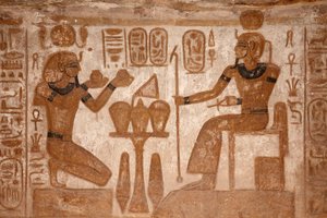 Abu Simbel nagy temploma alkotó: Egyptian Egyptian