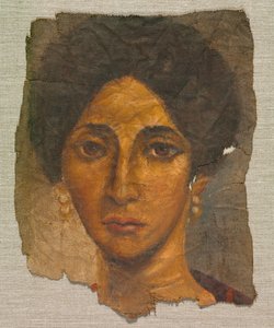 Temetési női portré, 138-192 körül alkotó: Egyptian School