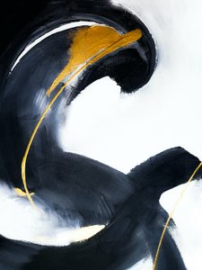 „Abstract Gold Flow” alkotó: Ejaaz Haniff