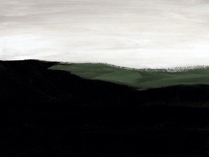 Absztrakt: Zöld horizont alkotó: Ejaaz Haniff