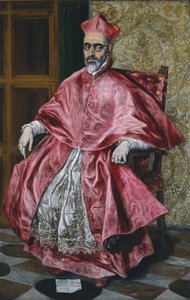 A Cardinal, 1601 körül (olaj, vászon) alkotó: El Greco