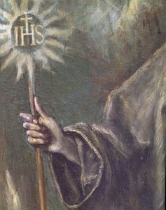 Részlet a San Bernardino da Sienából