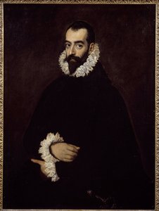 Benavente hercegének feltételezett portréja Domenikos Theotokopoulos dit El Greco festménye (1541-1614) alkotó: El Greco