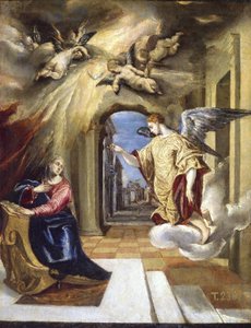Annunciation alkotó: El Greco