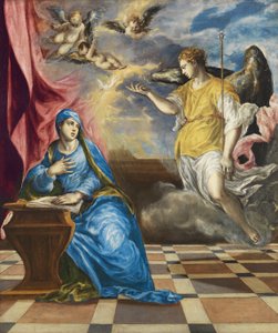 Angyali üdvözlet alkotó: El Greco