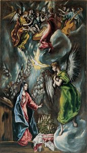 Az Angyali üdvözlet alkotó: El Greco
