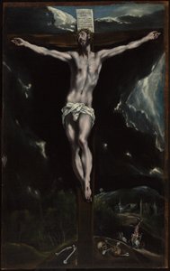 Krisztus a kereszten alkotó: El Greco