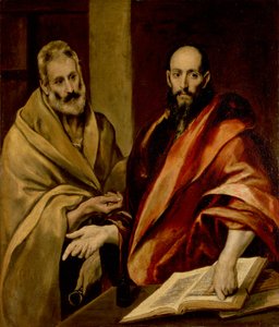 Péter és Pál apostolok alkotó: El Greco
