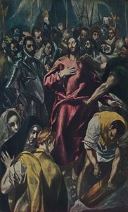 Espolio Entkleidung Christi., Krisztus levetkőztetése, c1577-1579, 1938 alkotó: El Greco