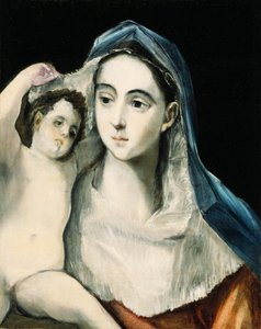 Madonna és gyermeke alkotó: El Greco