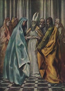 Mariae Verlobnis, A Szűz eljegyzése, 1600-1614, 1938 alkotó: El Greco
