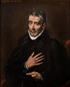 Juan de Ávila arcképe alkotó: El Greco