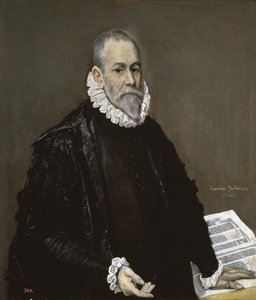 Orvos portréja, 1582-1585 alkotó: El Greco